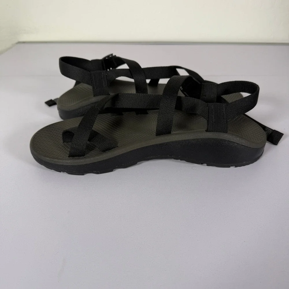 Chaco Z/Cloud 2 Sandals Mens 13 Black Toe Loop Strappy Hiking Outdoor
